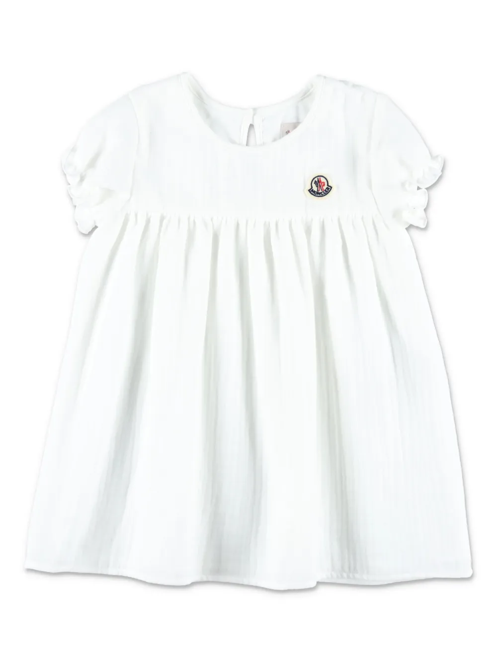 Moncler Enfant Katoenen jurk Wit