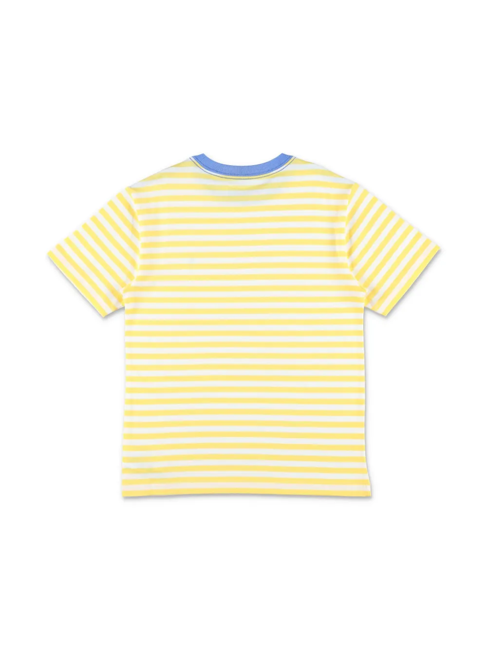 POLO RALPH LAUREN KIDS striped T-shirt - Geel