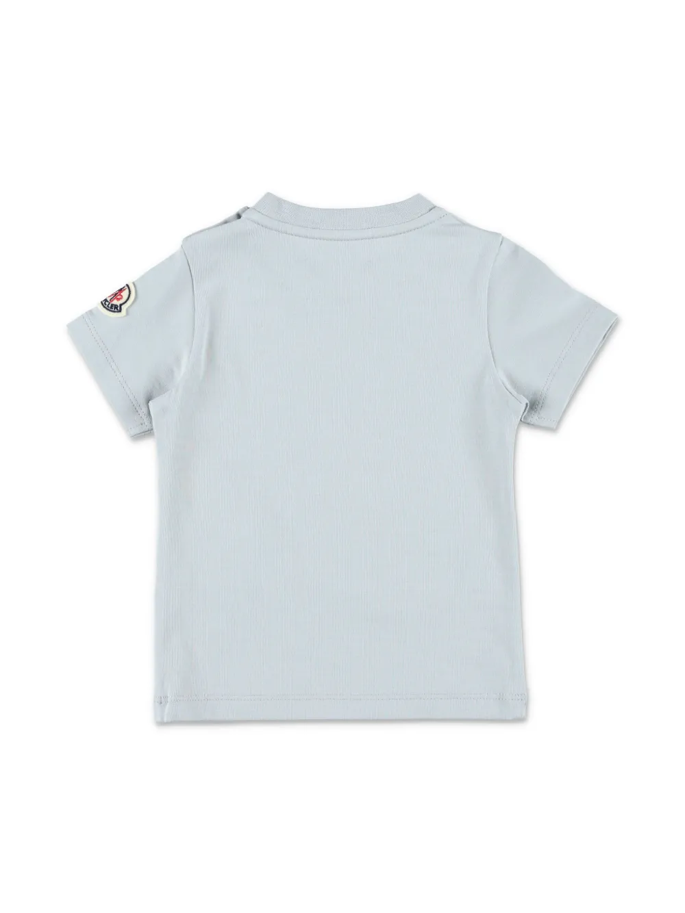 Moncler Enfant logo-print T-shirt - Grijs