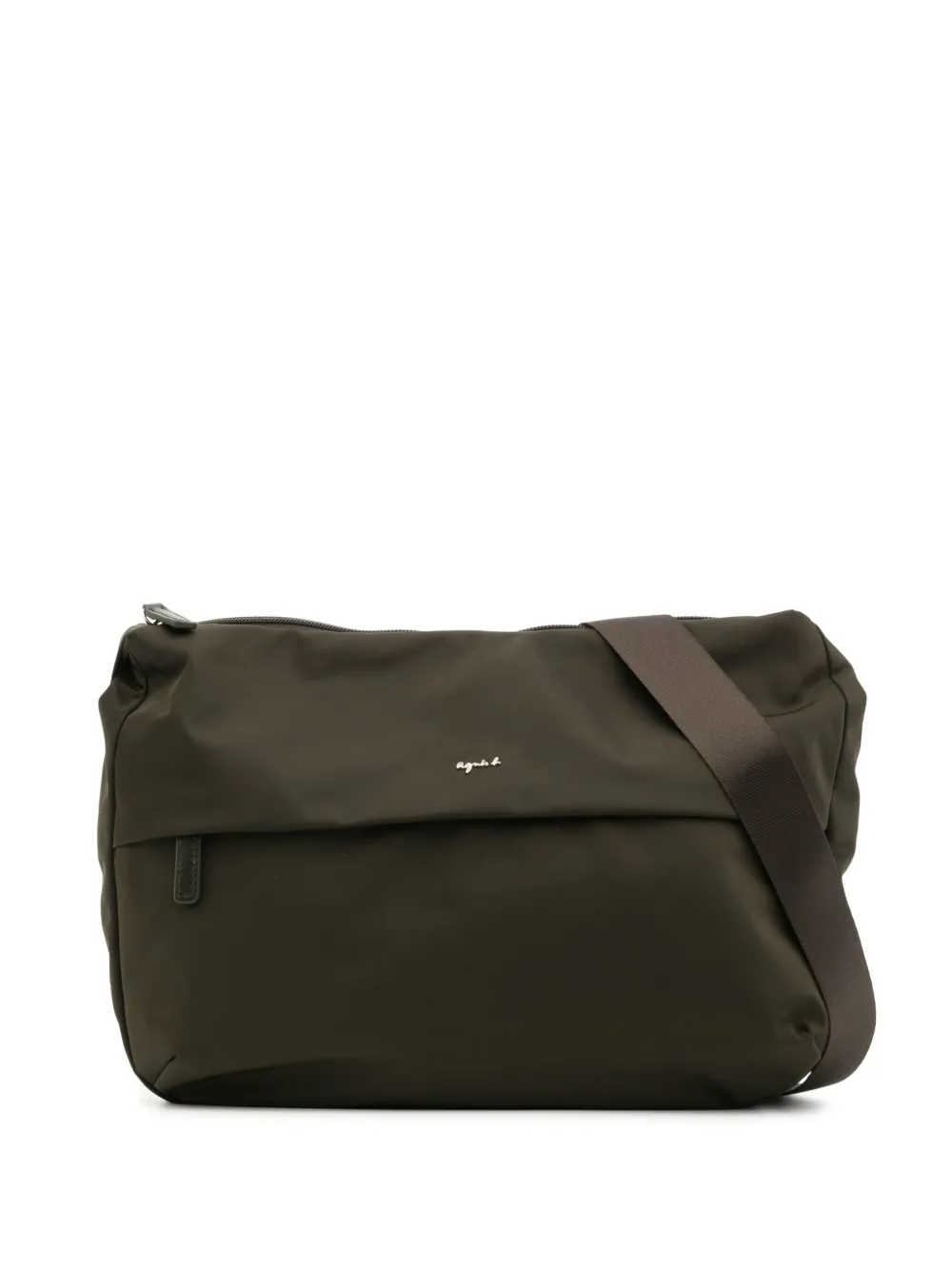 agnès b.  round-shape shoulder bag | Green | Image 1