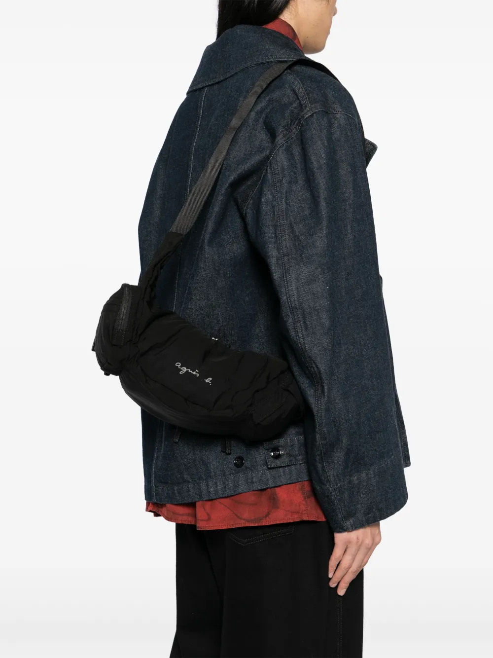 agnès b.  nylon shoulder bag | Men | Image 2
