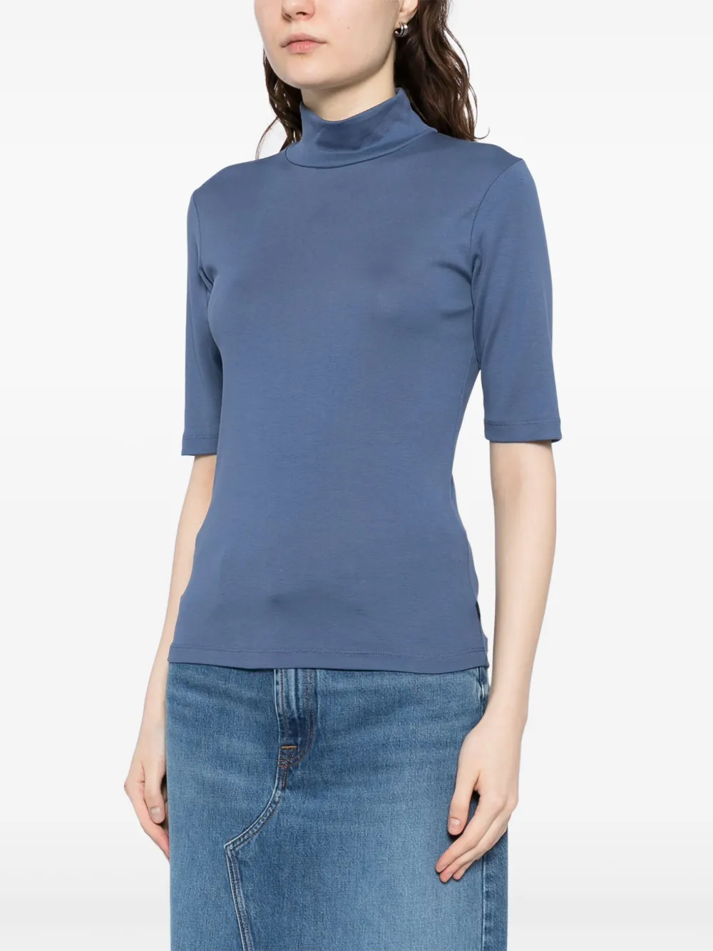 Shop Agnès B. Vian T-shirt In Blue
