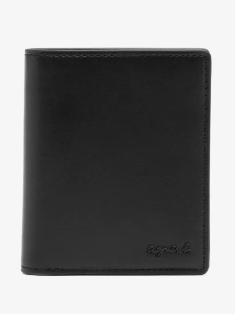 agnès b.  leather wallet