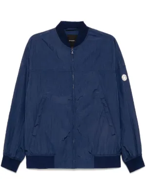 SPORT b. By Agnès b. logo-patched Jacket | Blue | FARFETCH HK