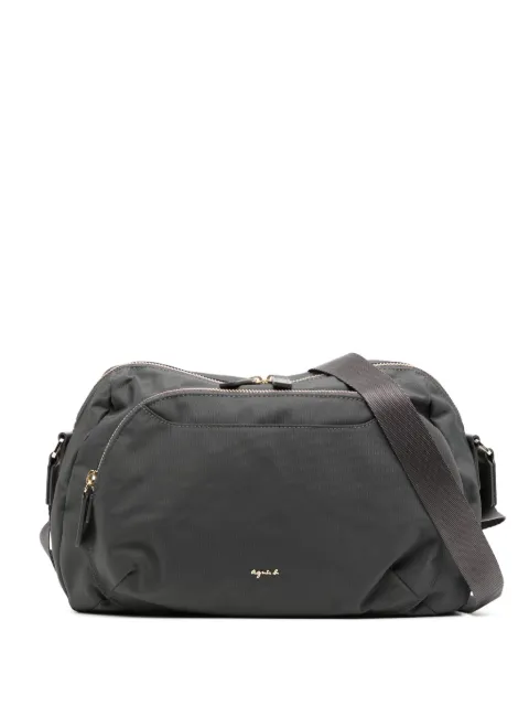 agnès b. bolsa de hombro redonda