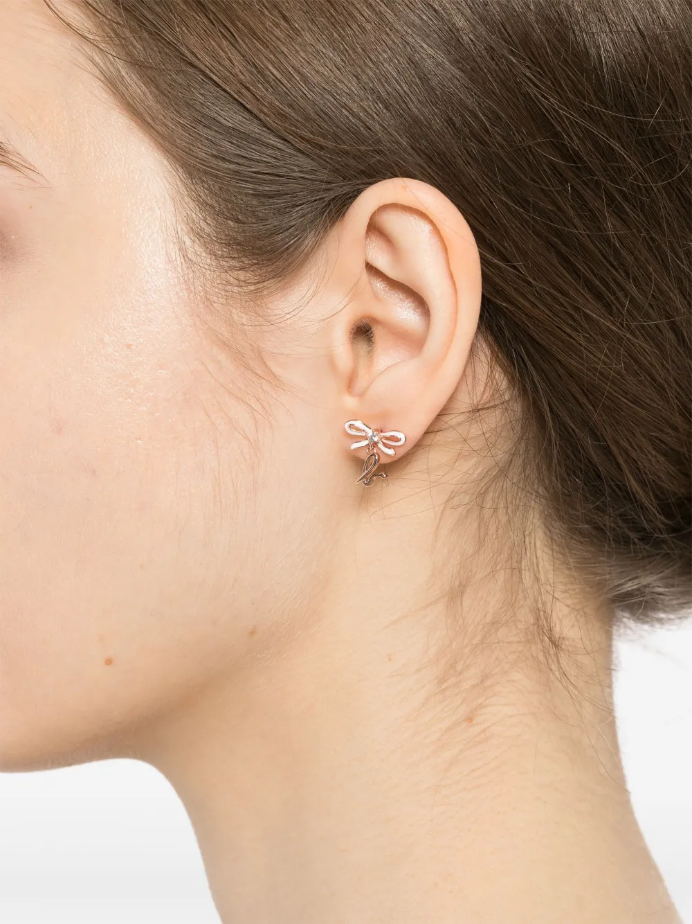 agnès b.  aretes Wrapped in Love Bow With B. | Image 2