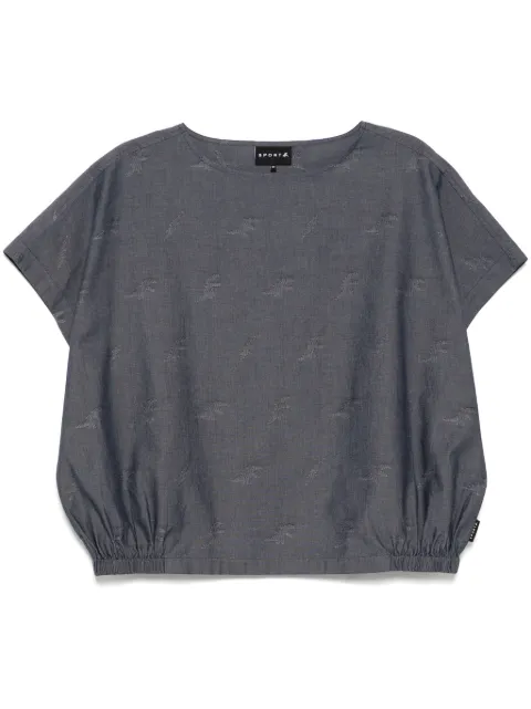 SPORT b. by agnès b.  Aop short-sleeved top