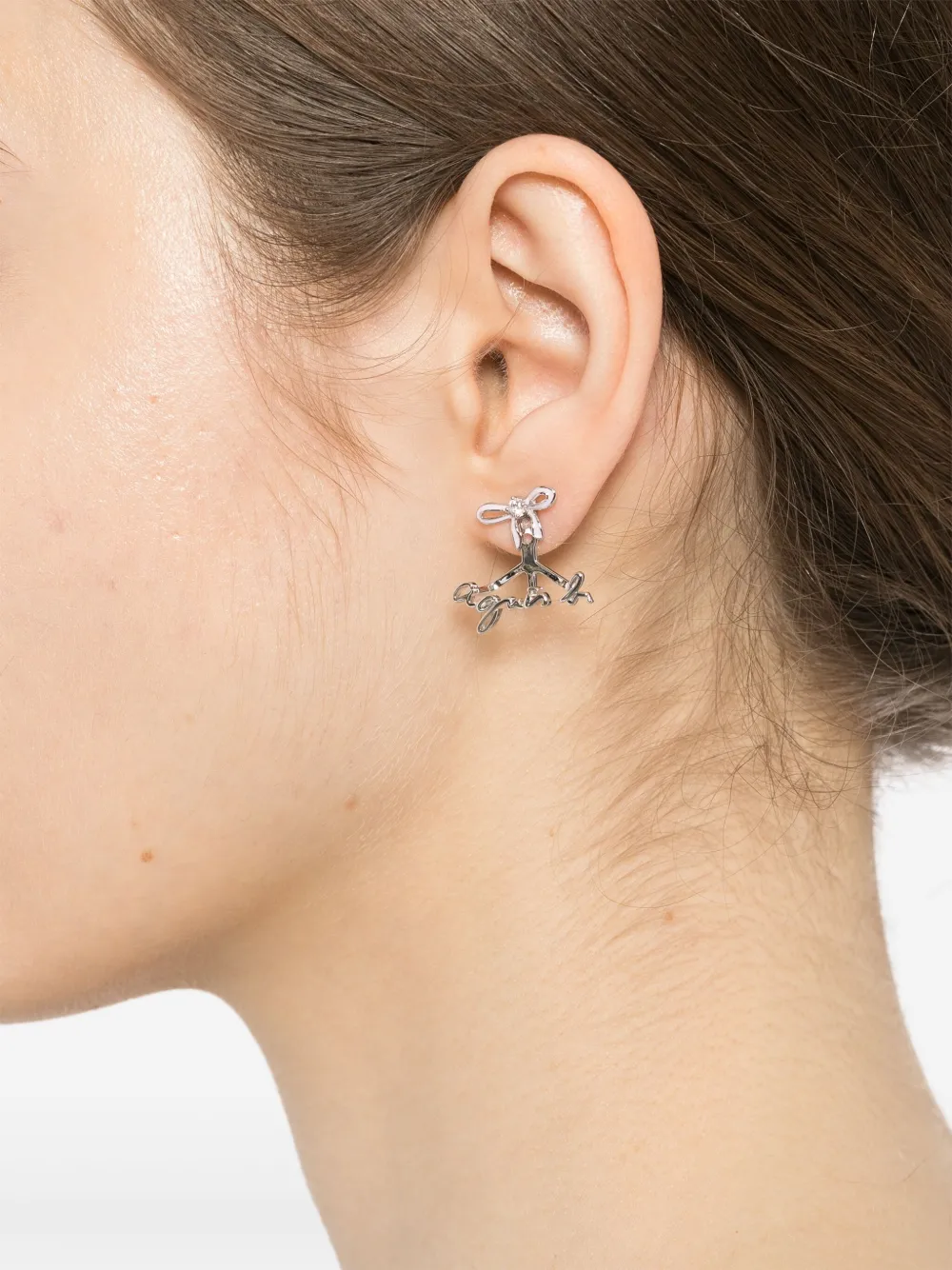 agnès b.  aretes Wrped in Love Bow | Image 2