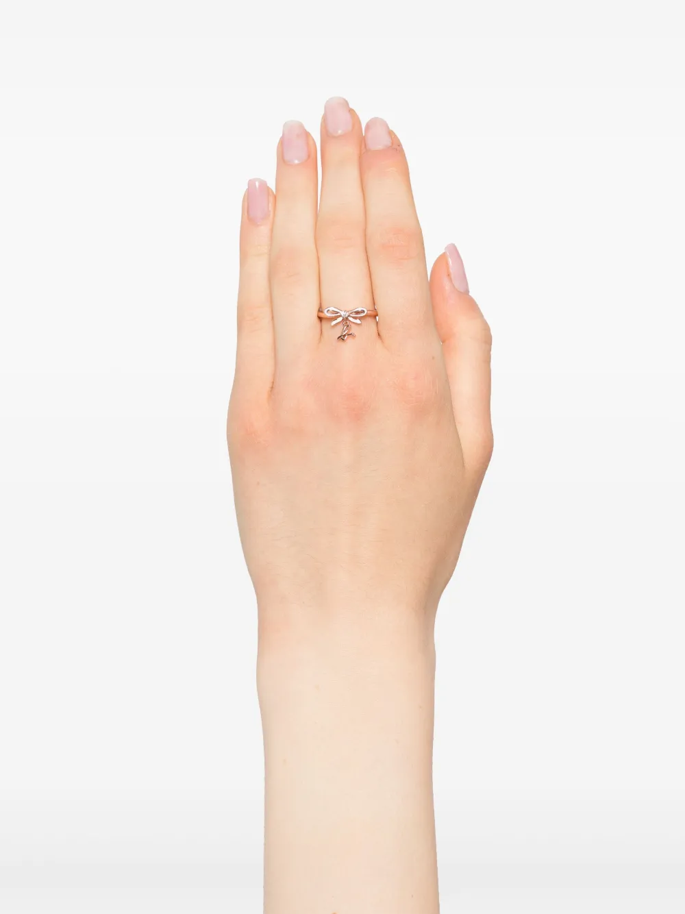 agnès b.  anillo Wrapped In Love Bow With B | Image 2