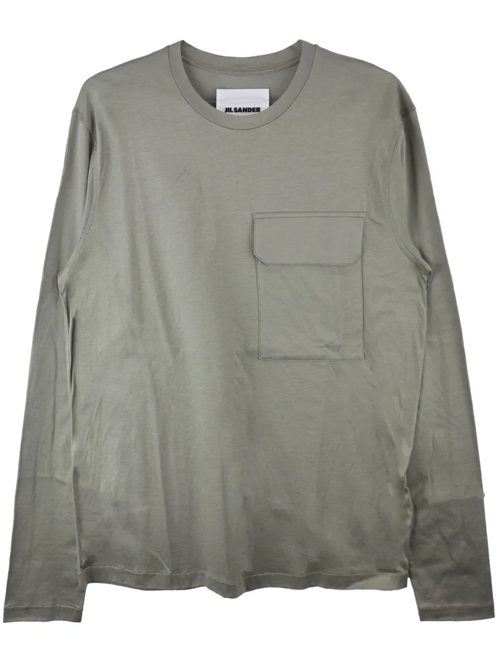 Jil Sander Katoenen T-shirt Groen