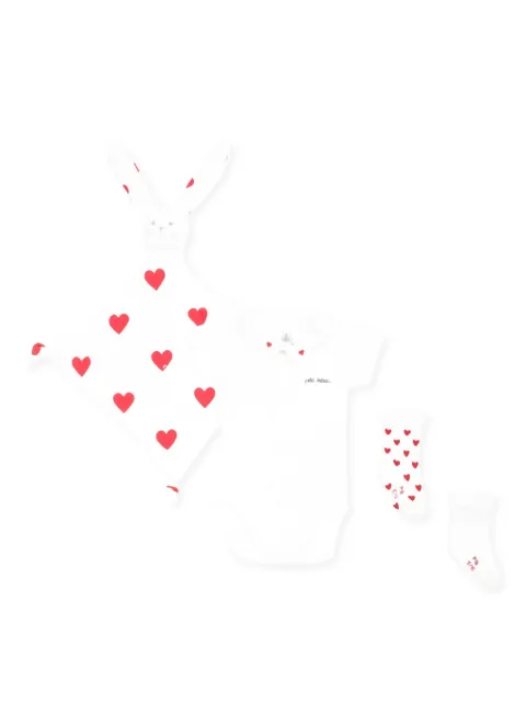 Petit Bateau organic cotton body (set of three)