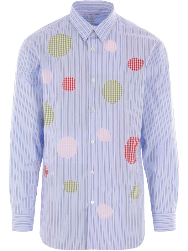 Comme Des Garçons Shirt ストライプ シャツ | ブルー | FARFETCH JP