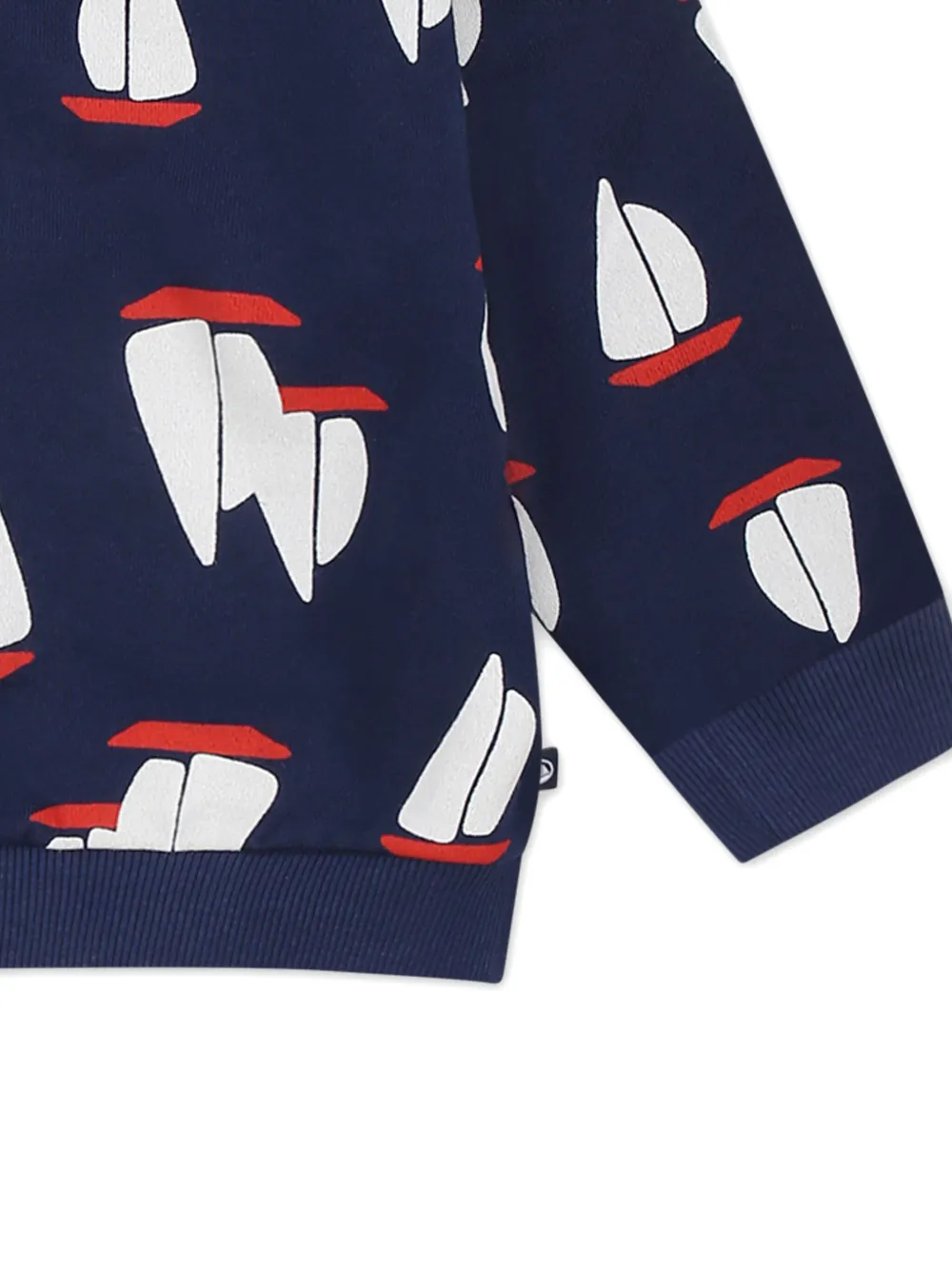 Petit Bateau Sweater met print Blauw
