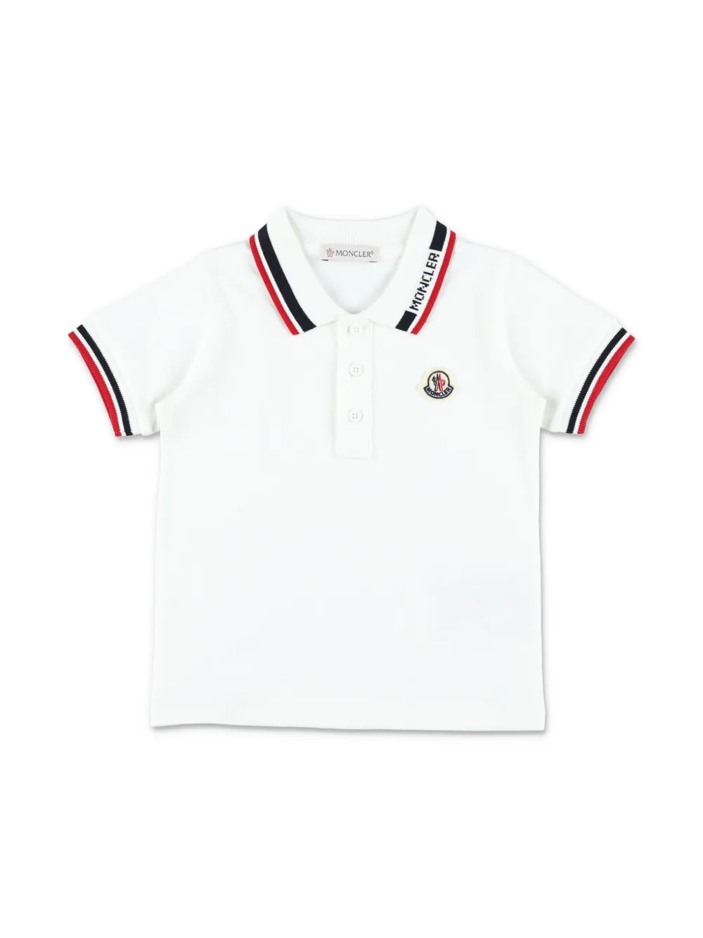 Moncler Enfant cotton shorts set - Wit