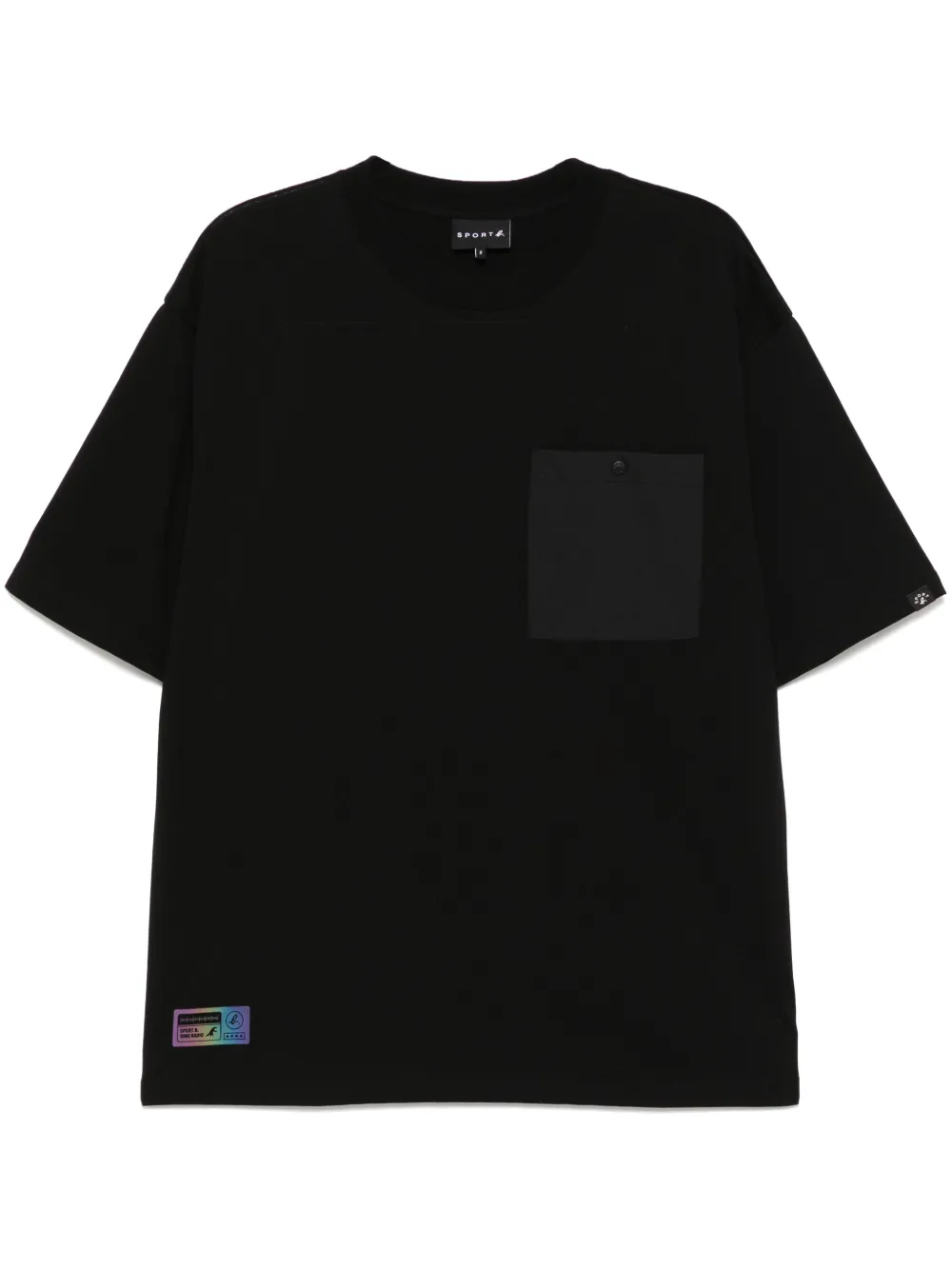 panelled pocket T-shirt