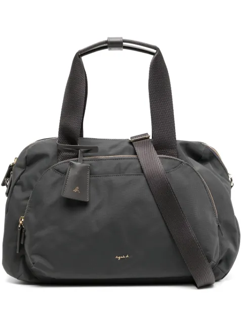 agnès b.  bolsa de viaje con forma redonda