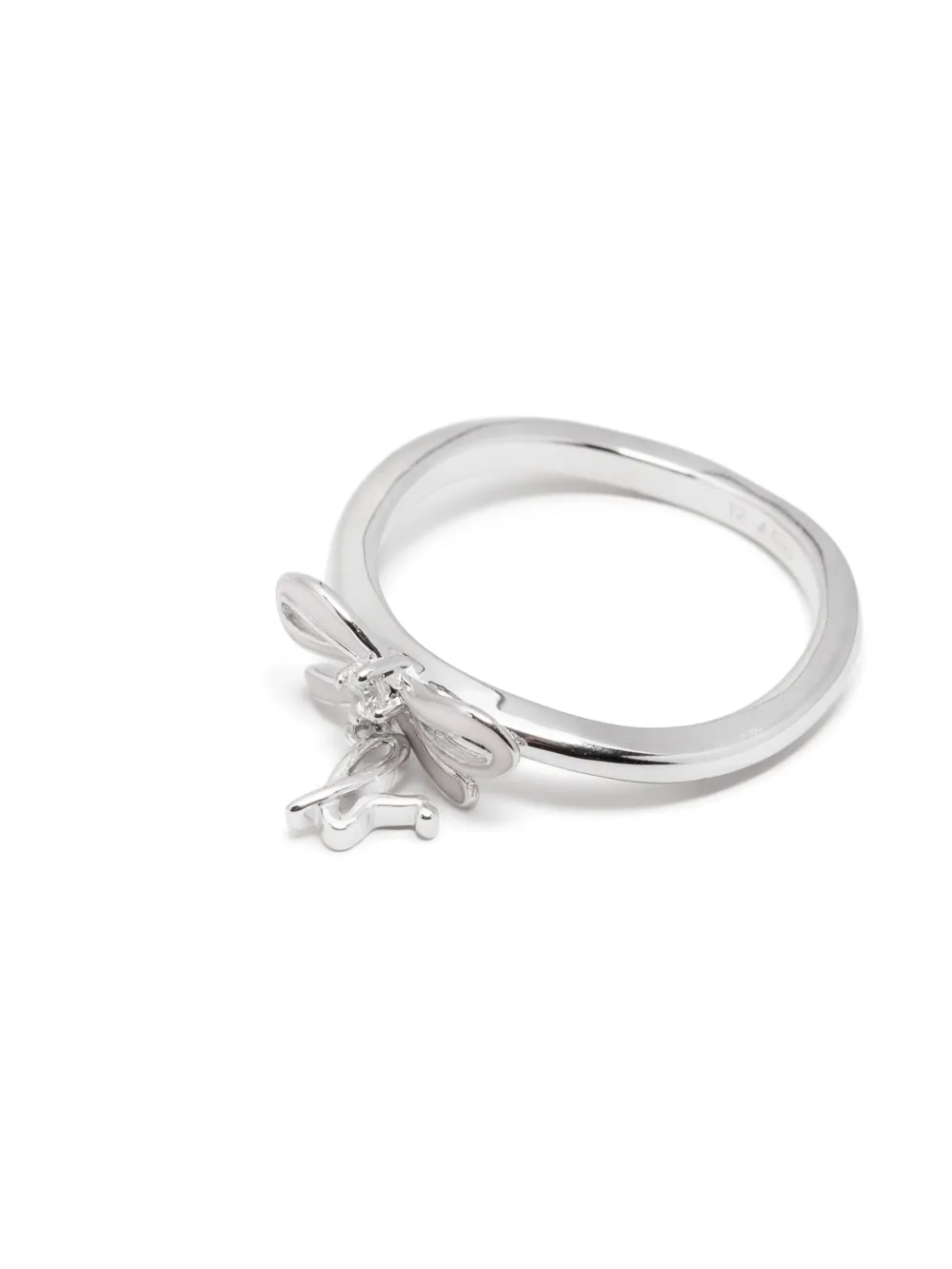 Wrapped In Love Bow Ring With B