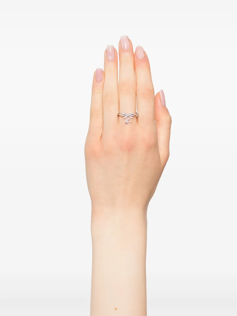 agnès b.  anillo Wrapped In Love Bow With B | Image 2