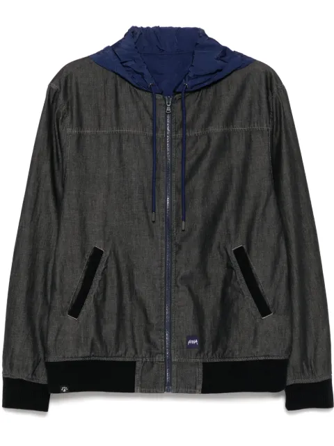 SPORT b. by agnès b.  reversible hooded jacket