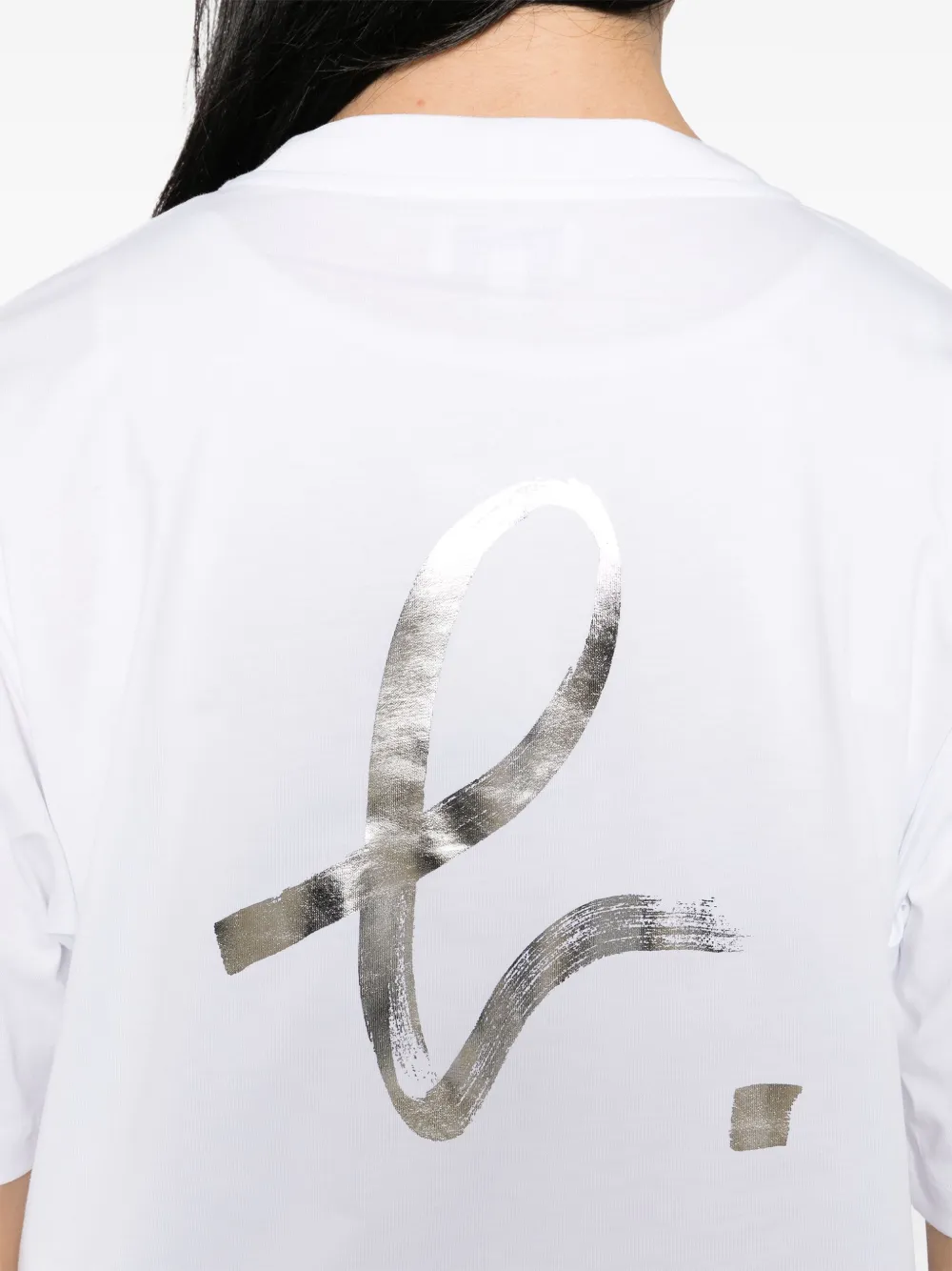 Agnès B. Logo-print T-shirt In White