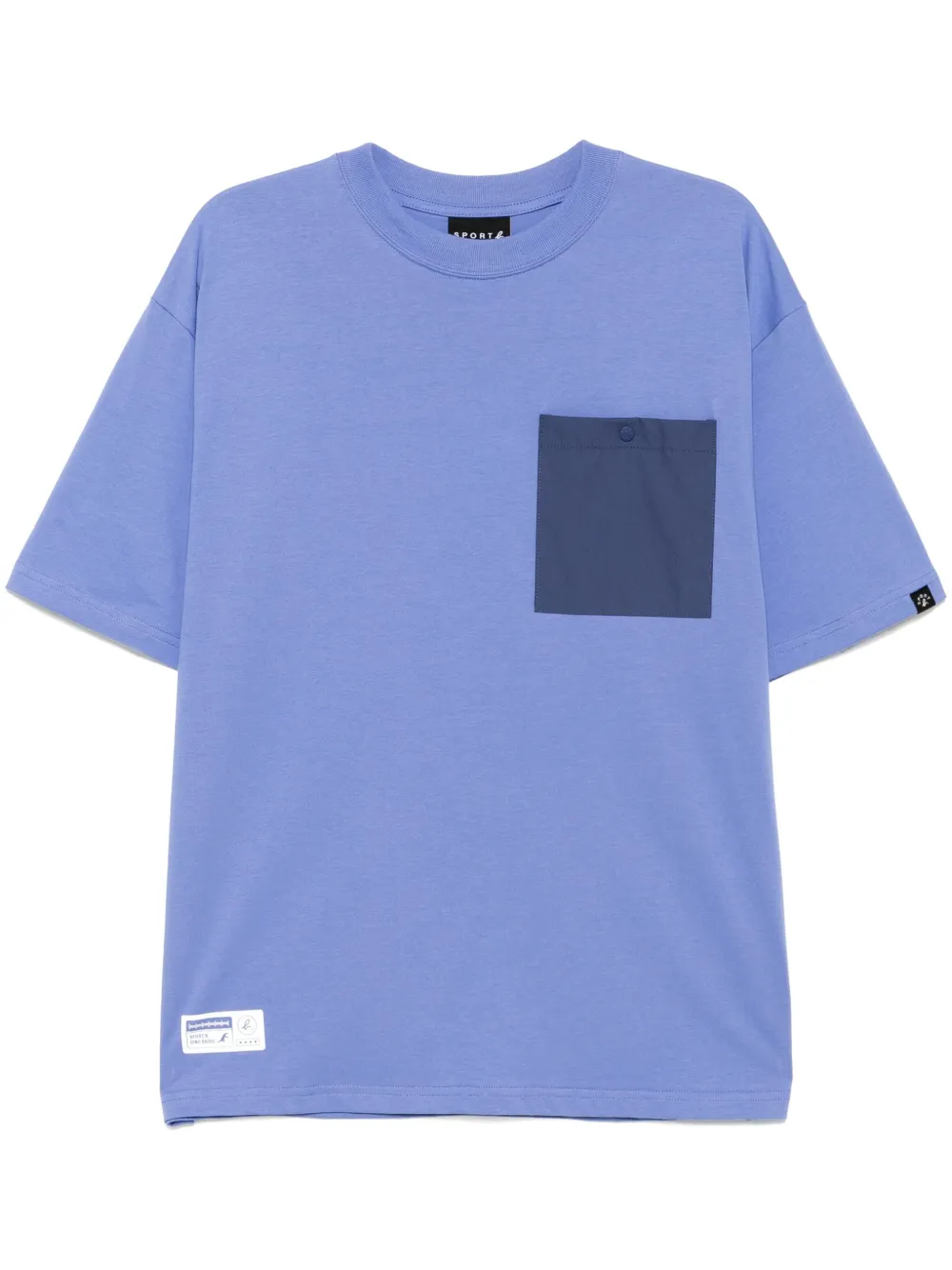 panelled pocket T-shirt