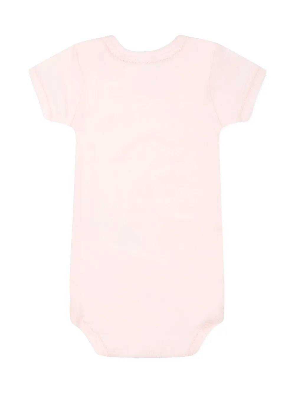 Petit Bateau Drie rompers van biologisch katoen Roze