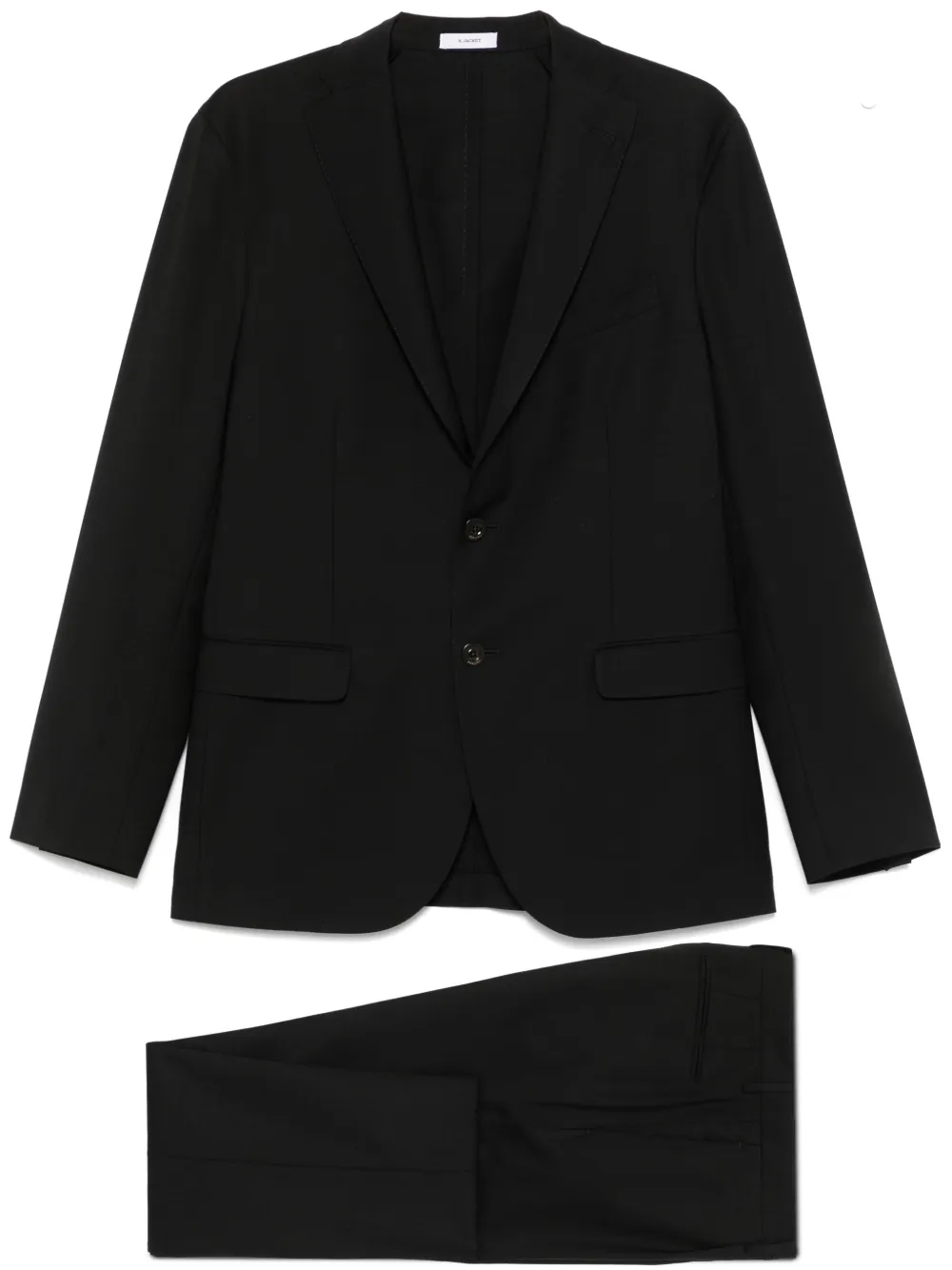 Boglioli traje con botones | negro | Image 1