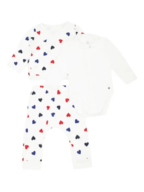 Petit Bateau set de tres piezas