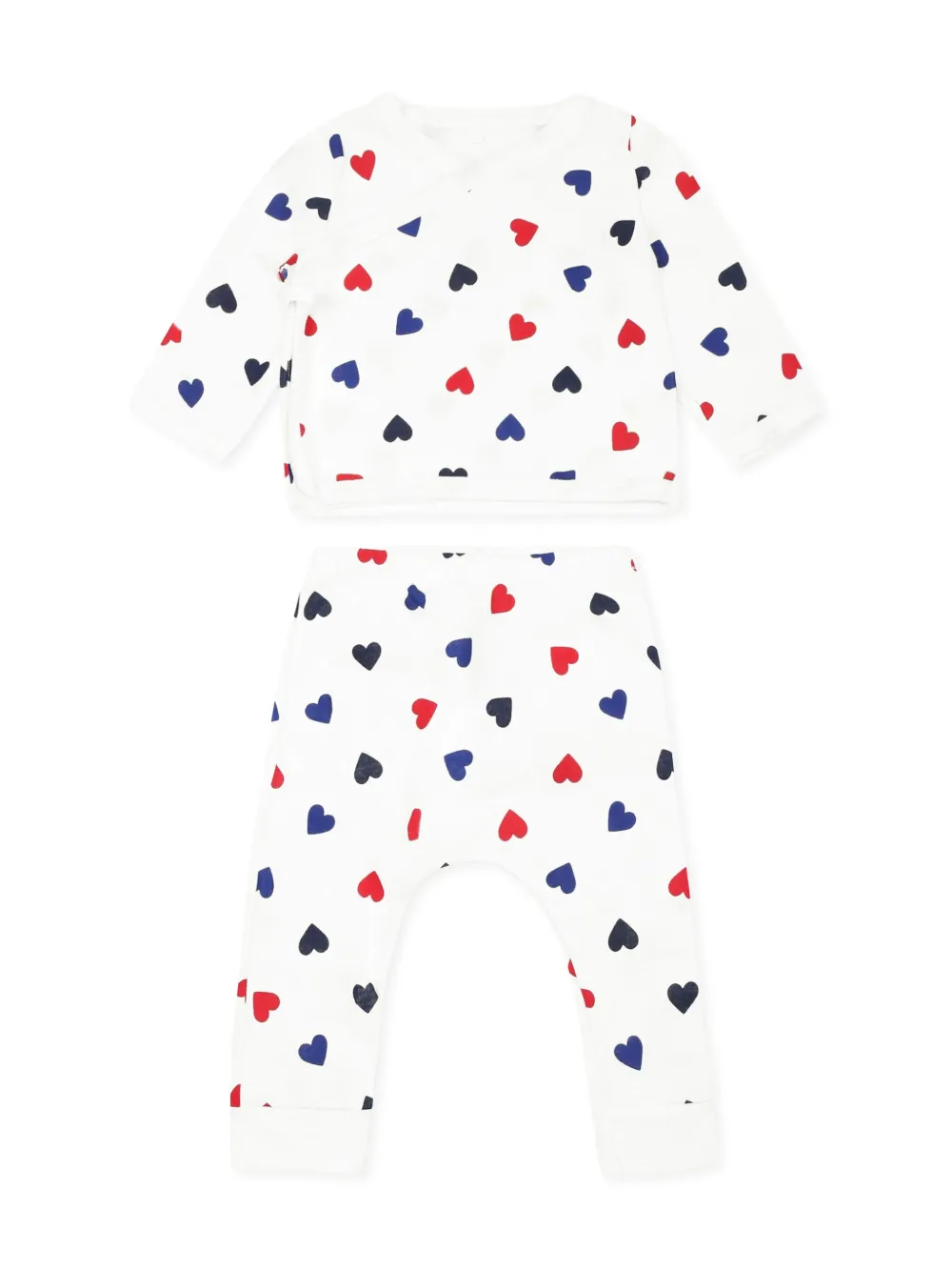 Petit Bateau three-piece organic cotton set | Trouser Sets | Image 2