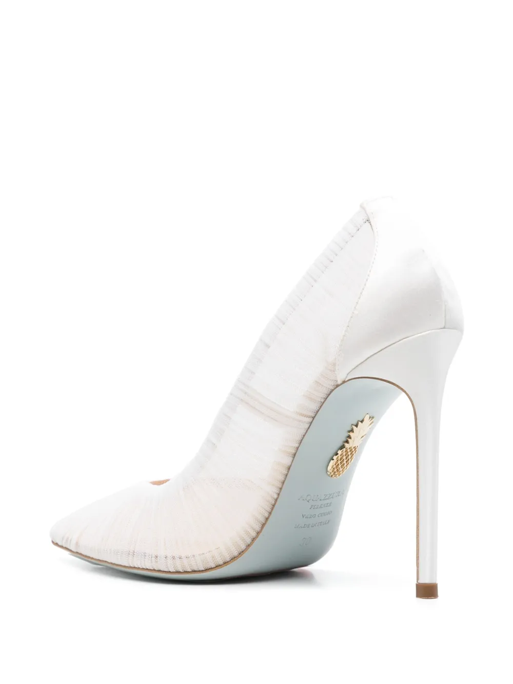 Aquazzura 105mm Voile pumps White