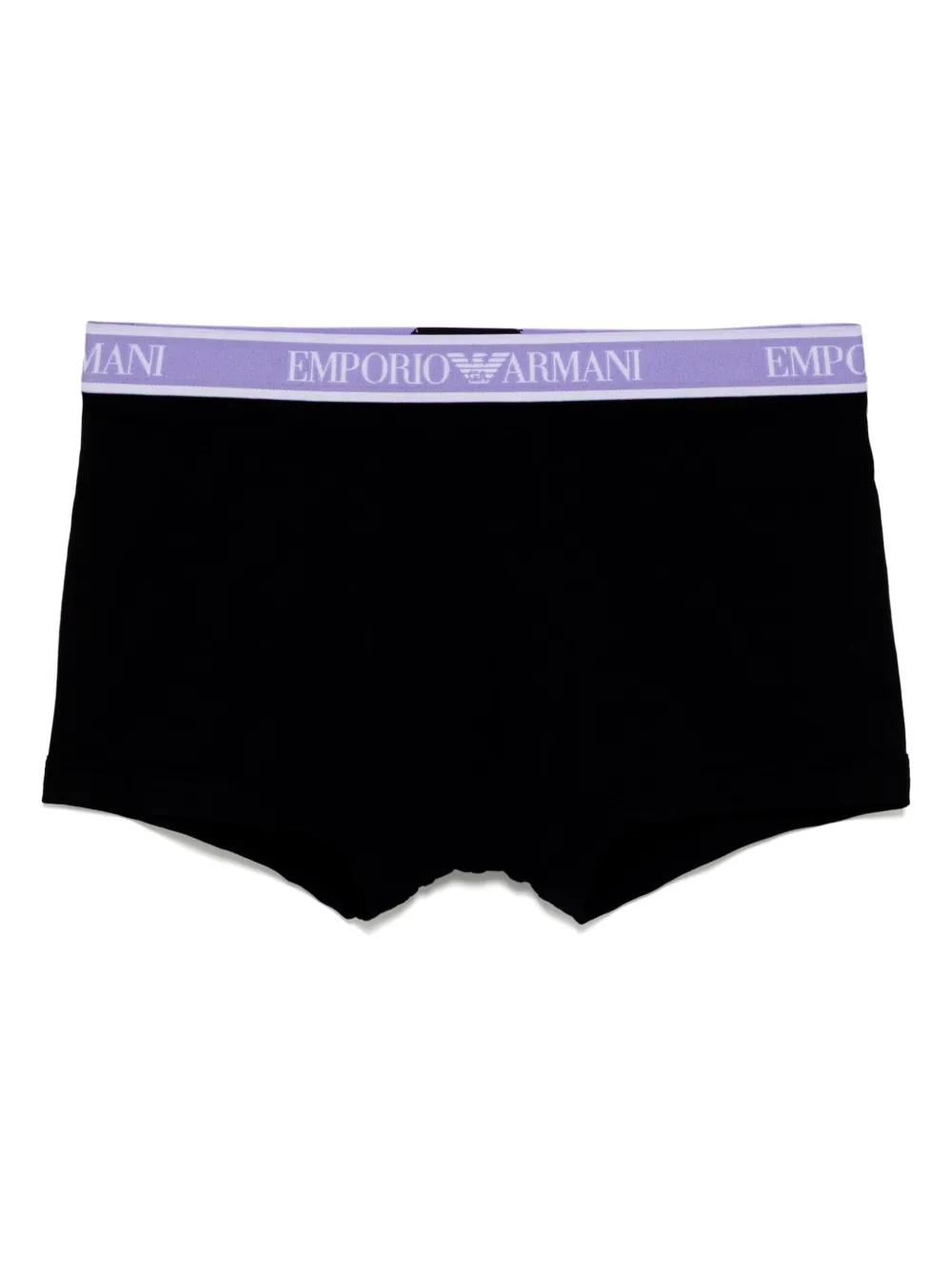 Emporio Armani Drie boxershorts Zwart