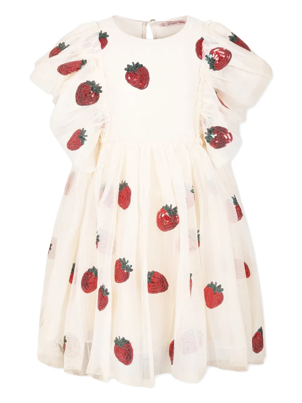 KONGES SLØJD STRAWBERRY-MOTIF DRESS 