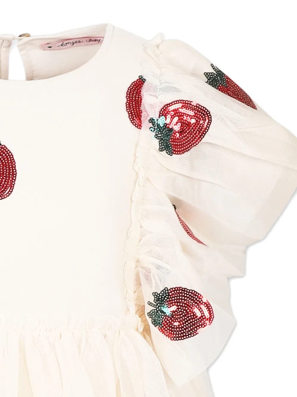 KONGES SLØJD STRAWBERRY-MOTIF DRESS 