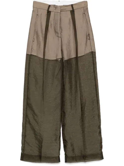 Tela pantalon Ribalta - Vert - Tela - Modalova
