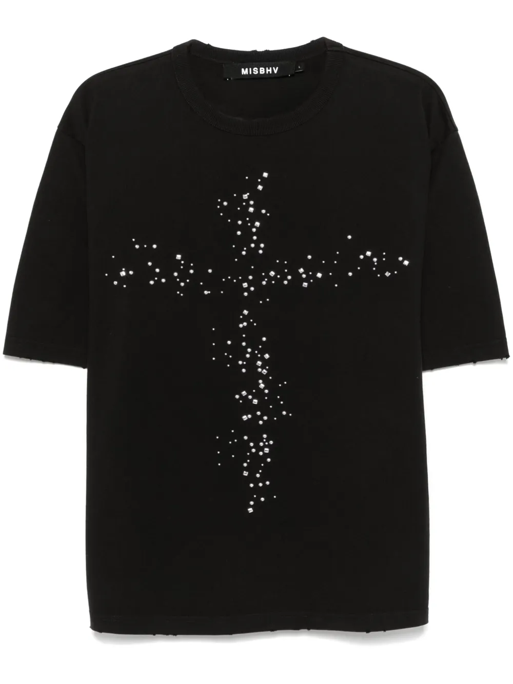 MISBHV T-shirt met studs Zwart