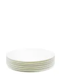 knindustrie Fusion plates (set of six) - White