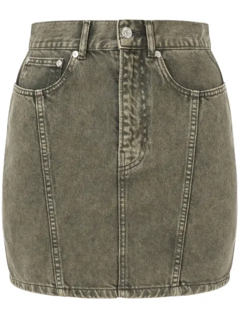 MOSCHINO JEANS denim mini skirt