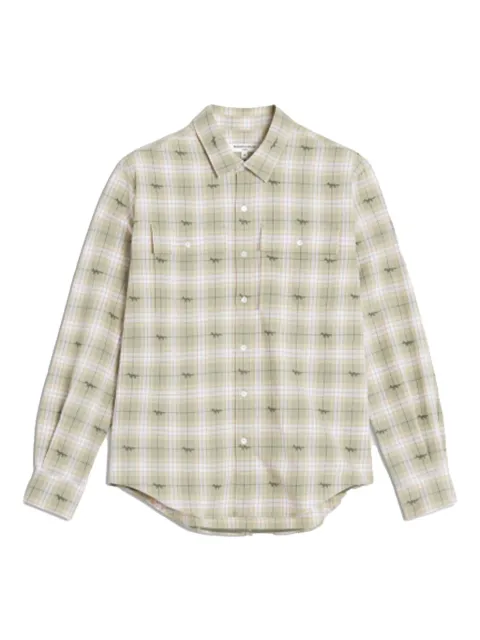 Maison Kitsuné checked shirt