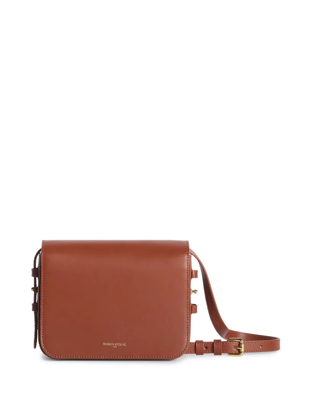 Maison Kitsuné Edie crossbodytas Bruin