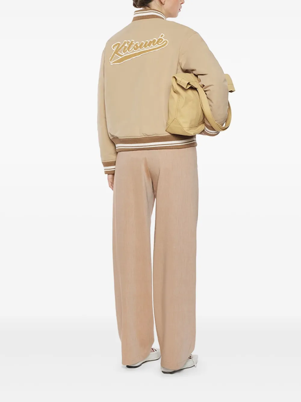 Maison Kitsuné Teddy jack Beige