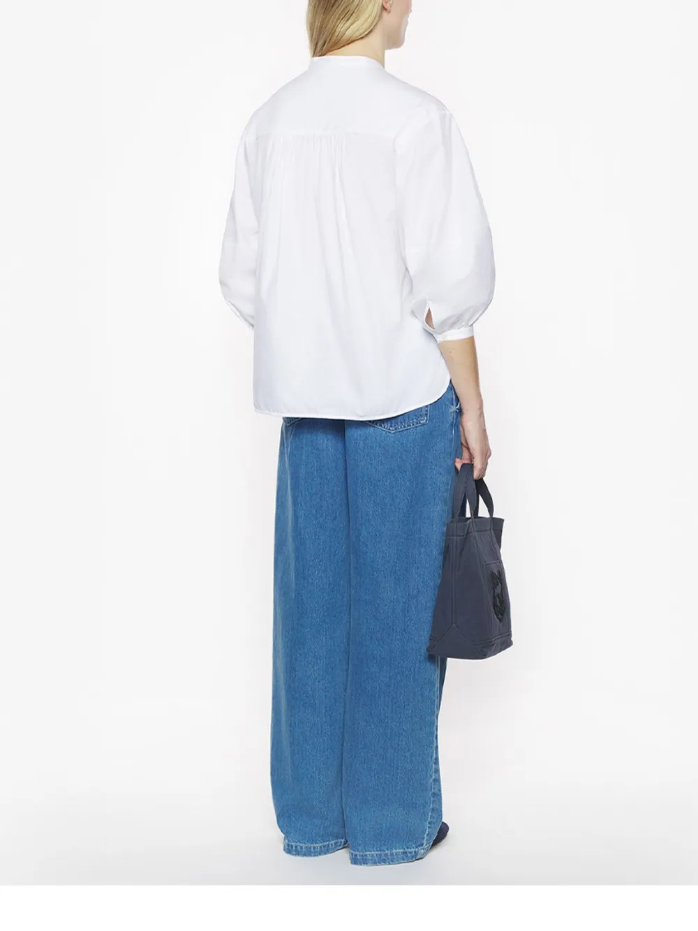 MAISON KITSUNÉ EMBROIDERED SHIRT