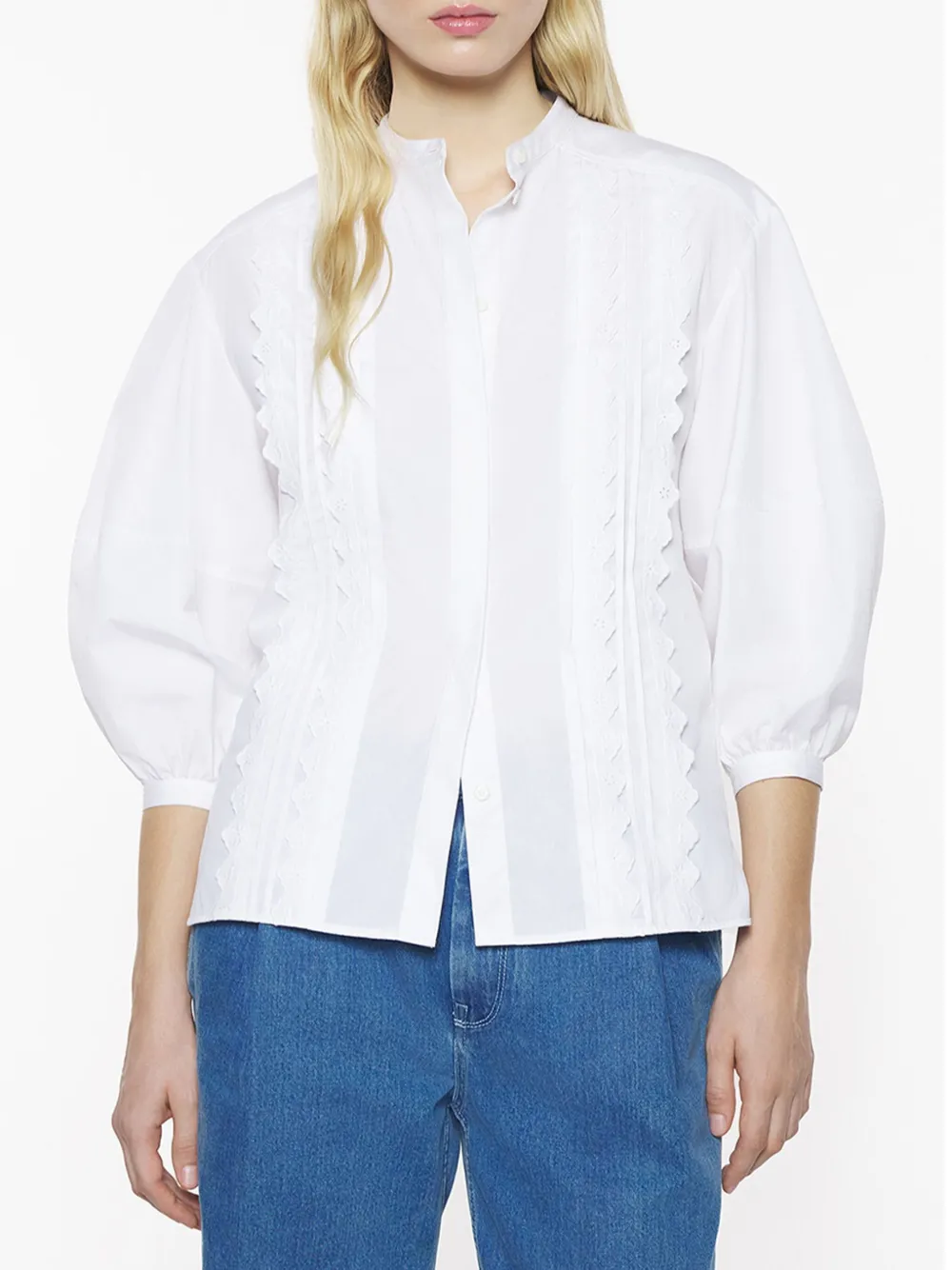 MAISON KITSUNÉ EMBROIDERED SHIRT