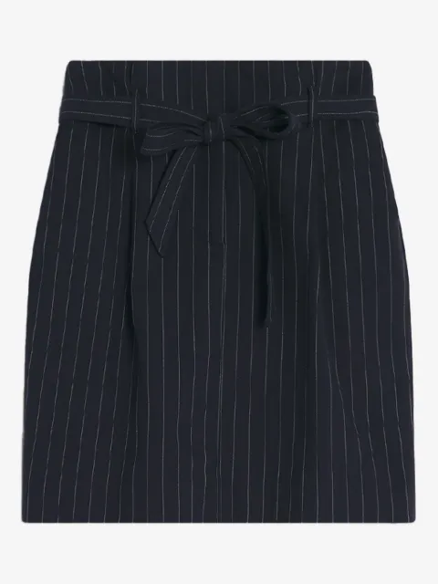 Maison Kitsuné paperbag pleated mini skirt