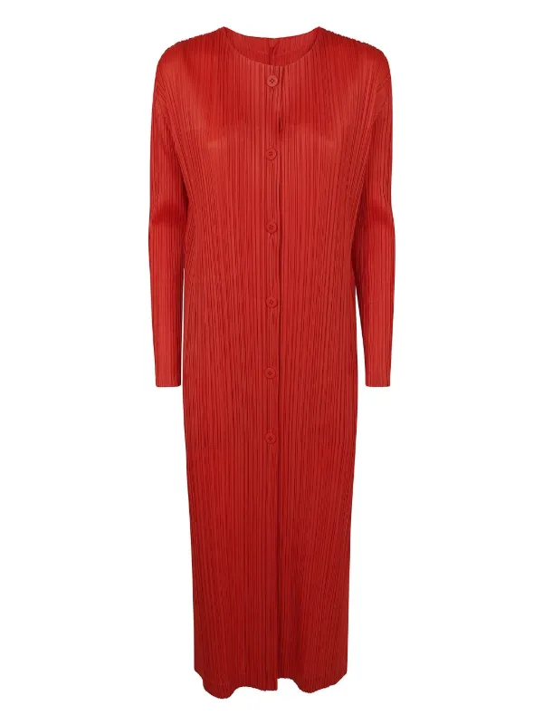 pleats please red dress Pleats Please Issey Miyake Red Monthly Colors November Dress Pleats Please  Issey Miyake