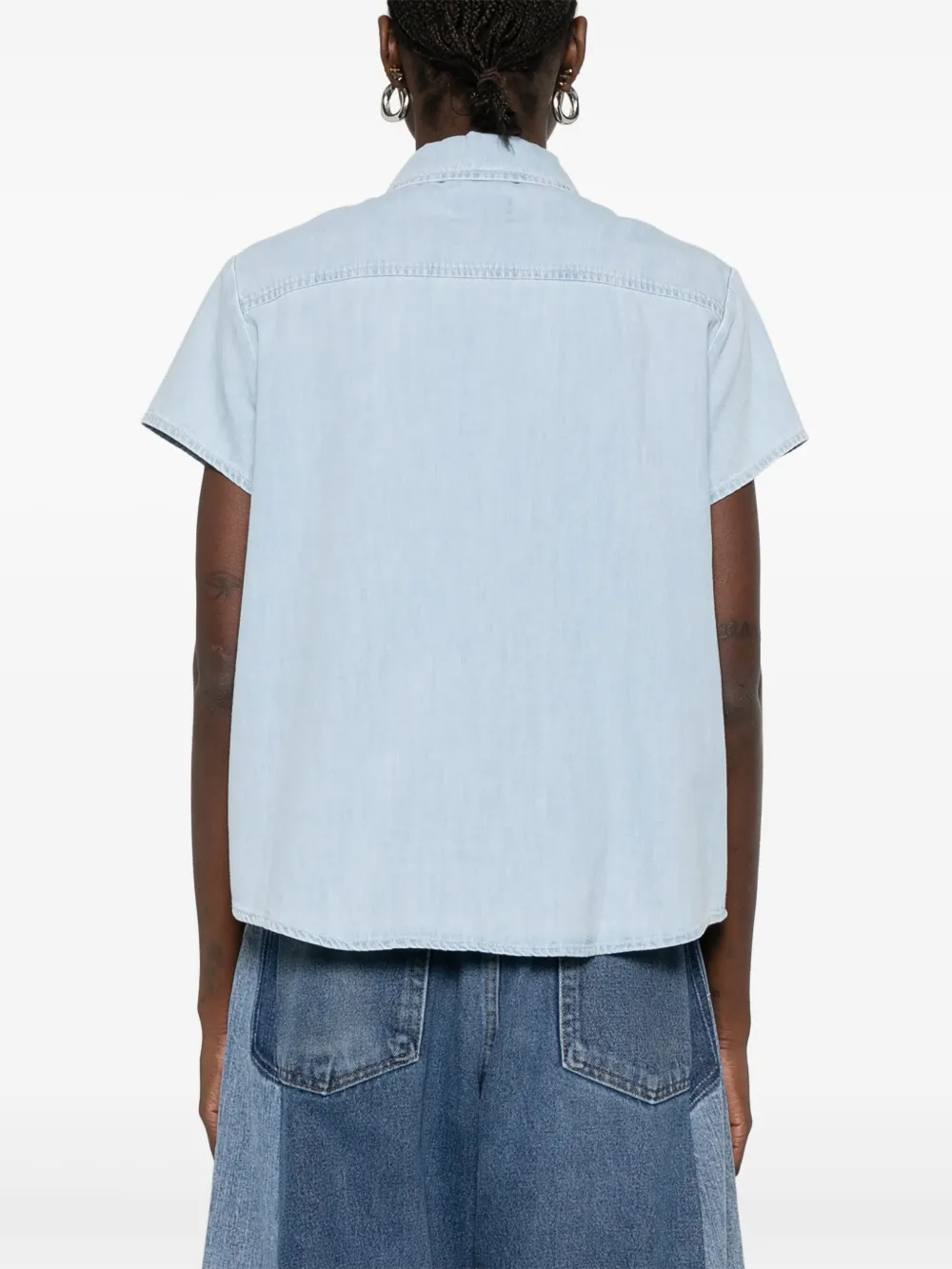 A.P.C. Marina blouse Blauw