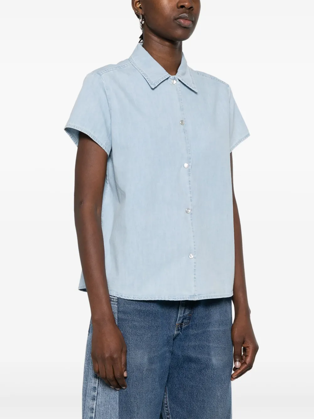 A.P.C. Marina blouse Blauw