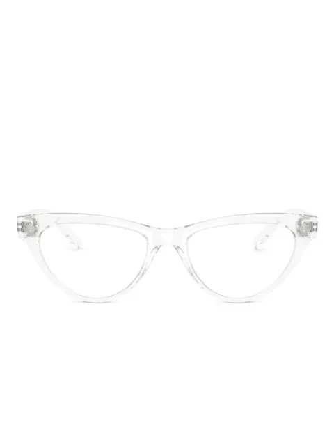 Versace Eyewear 캣아이 로고 안경