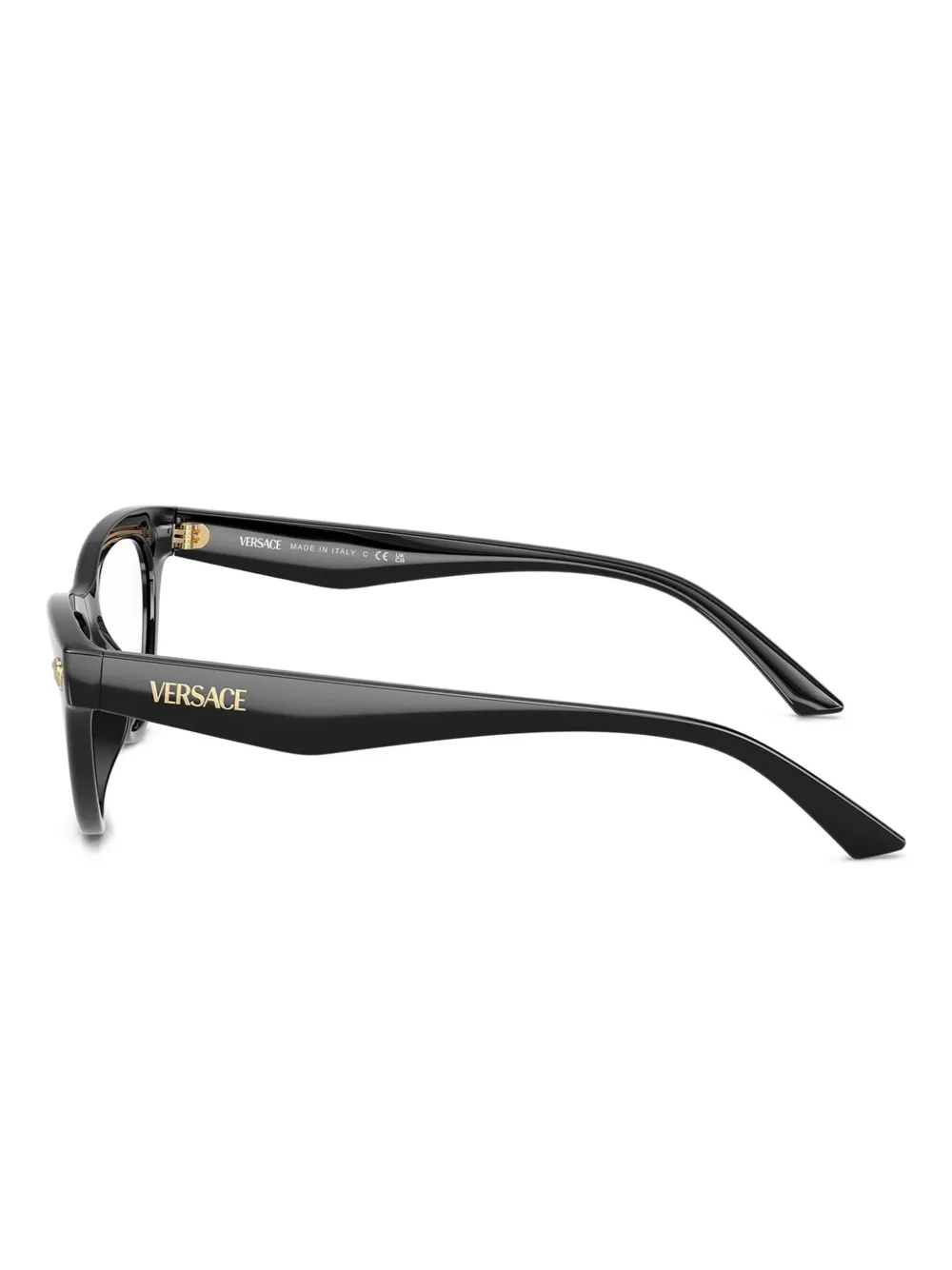 Versace Eyewear Bril met cat-eye montuur Zwart