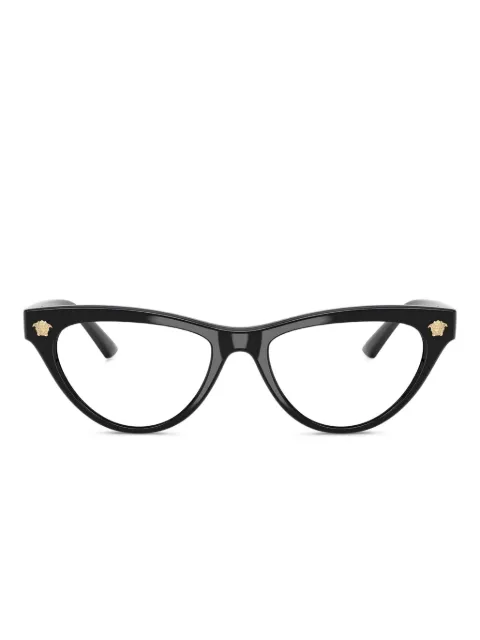Versace Eyewear logo cat-eye glasses