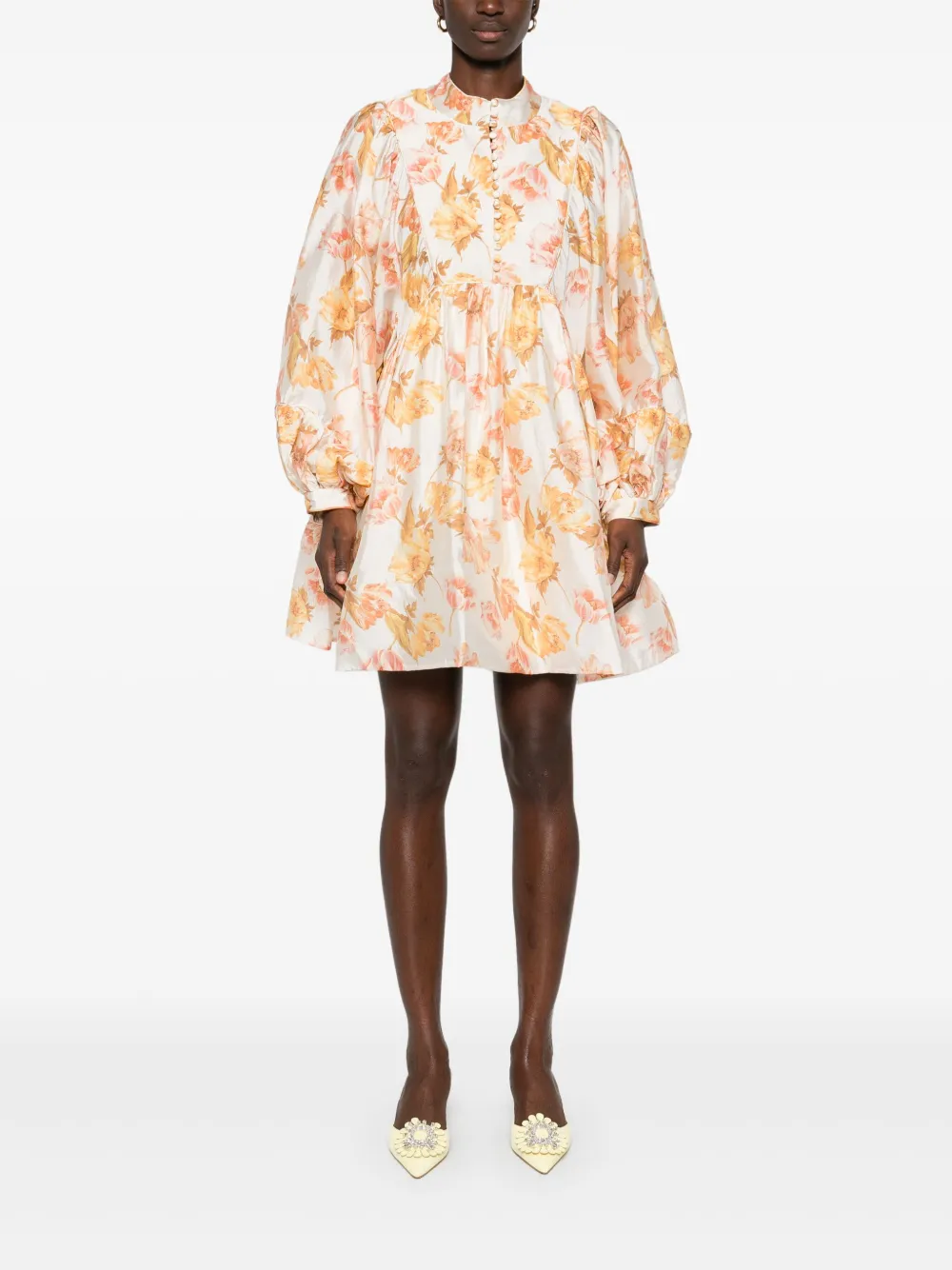 MALINA Tyra mini-jurk - Beige